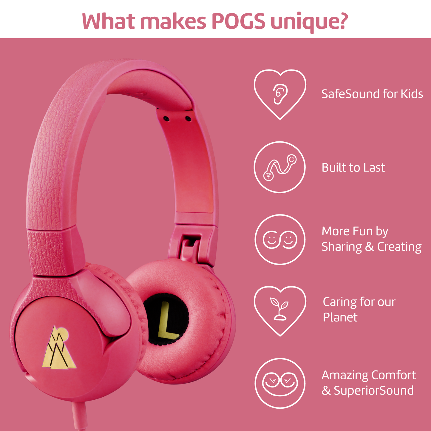 POGS The Elephant Pink main infographic image
