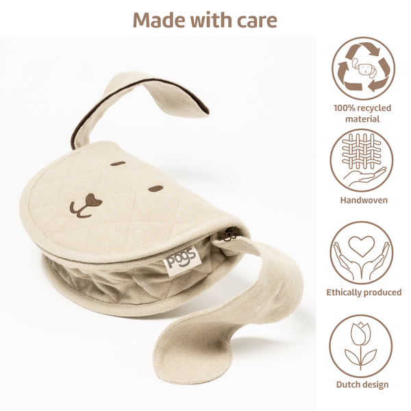 Load image into Gallery viewer, POGS The Wallaby &#39;Made with care&#39; infographic image
