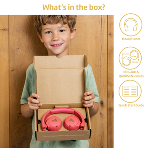 POGS The Elephant Yellow 'What's in the box?' infographic image